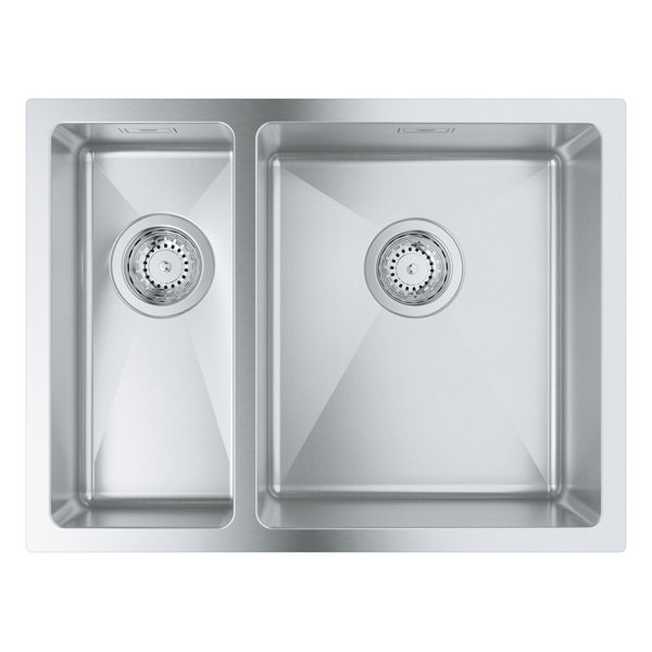 GROHE K700 Undermount Stainless Steel Sink 1.5 Bowls & Reviews Wayfair.co.uk